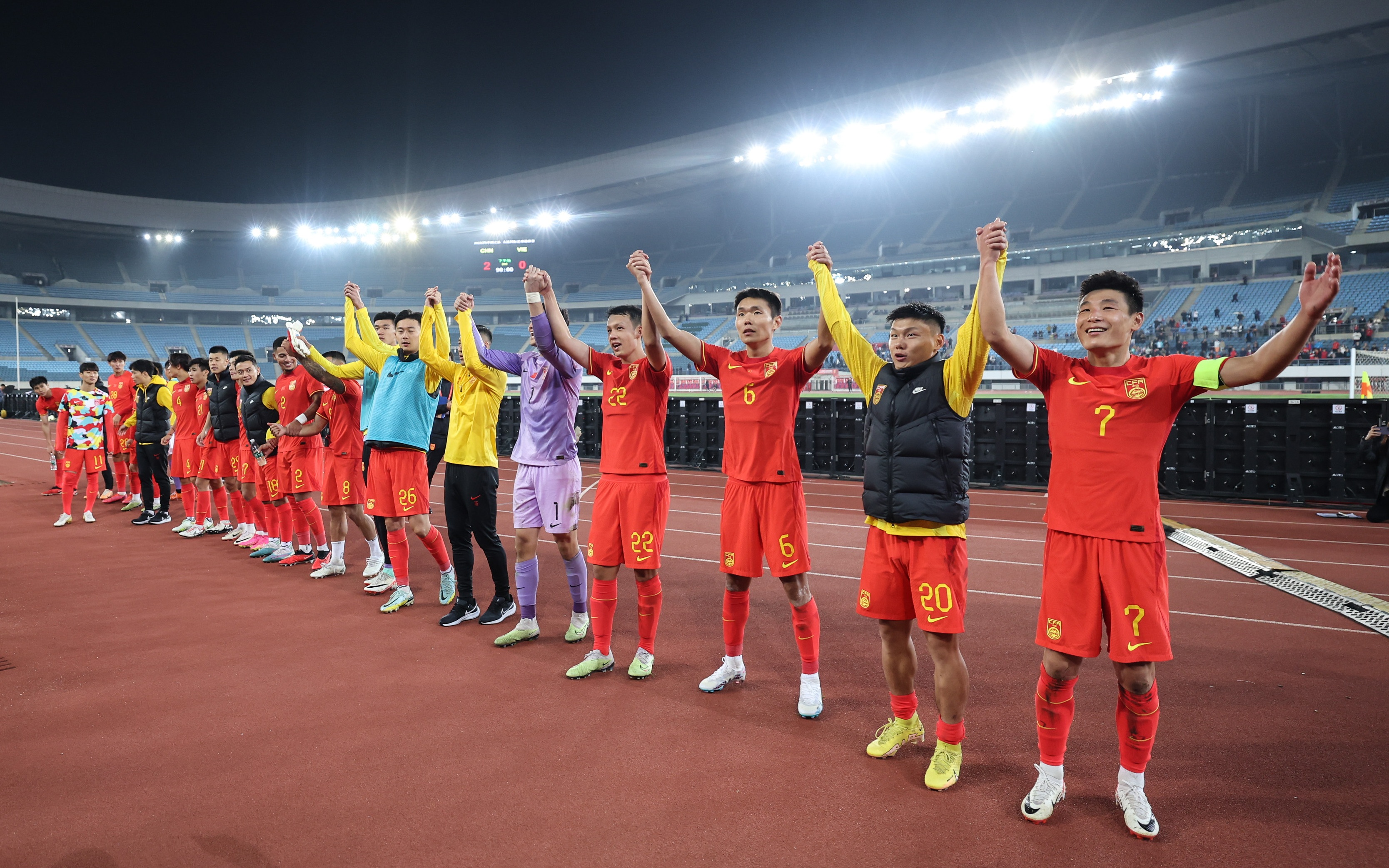 国足实力浮出水面，主场取胜晋级